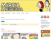 Tablet Screenshot of marcianeurotica.com.br